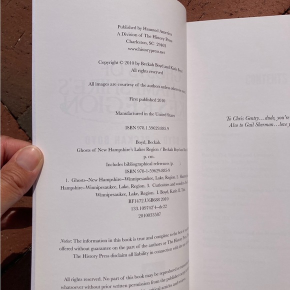 Ghosts of New Hampshire's Lakes Region Winnipesaukee Halloween Spooky - Picture 6 of 7